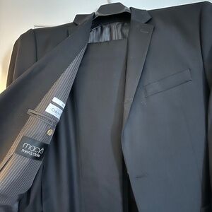 Black Calvin Klein Suit